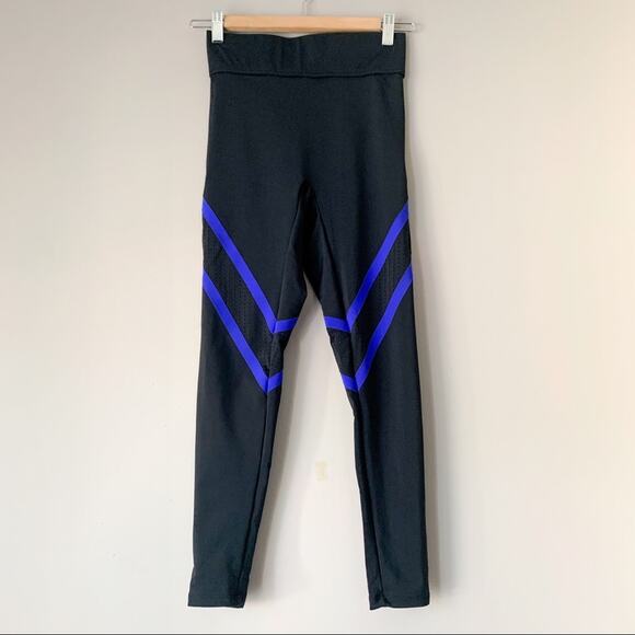 Prabal Gurung Colorblock Mesh Leggings Medium - Picture 3 of 5